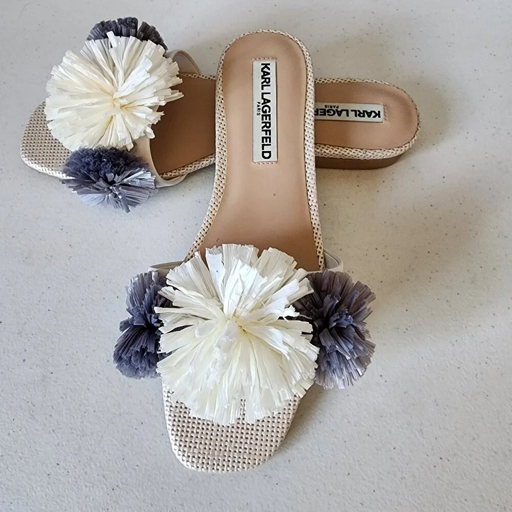 Karl Lagerfeld Slides "EUC" - Picture 5 of 14